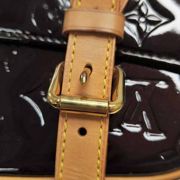 SUMMIT DRIVE Monogram Patent Leather Red