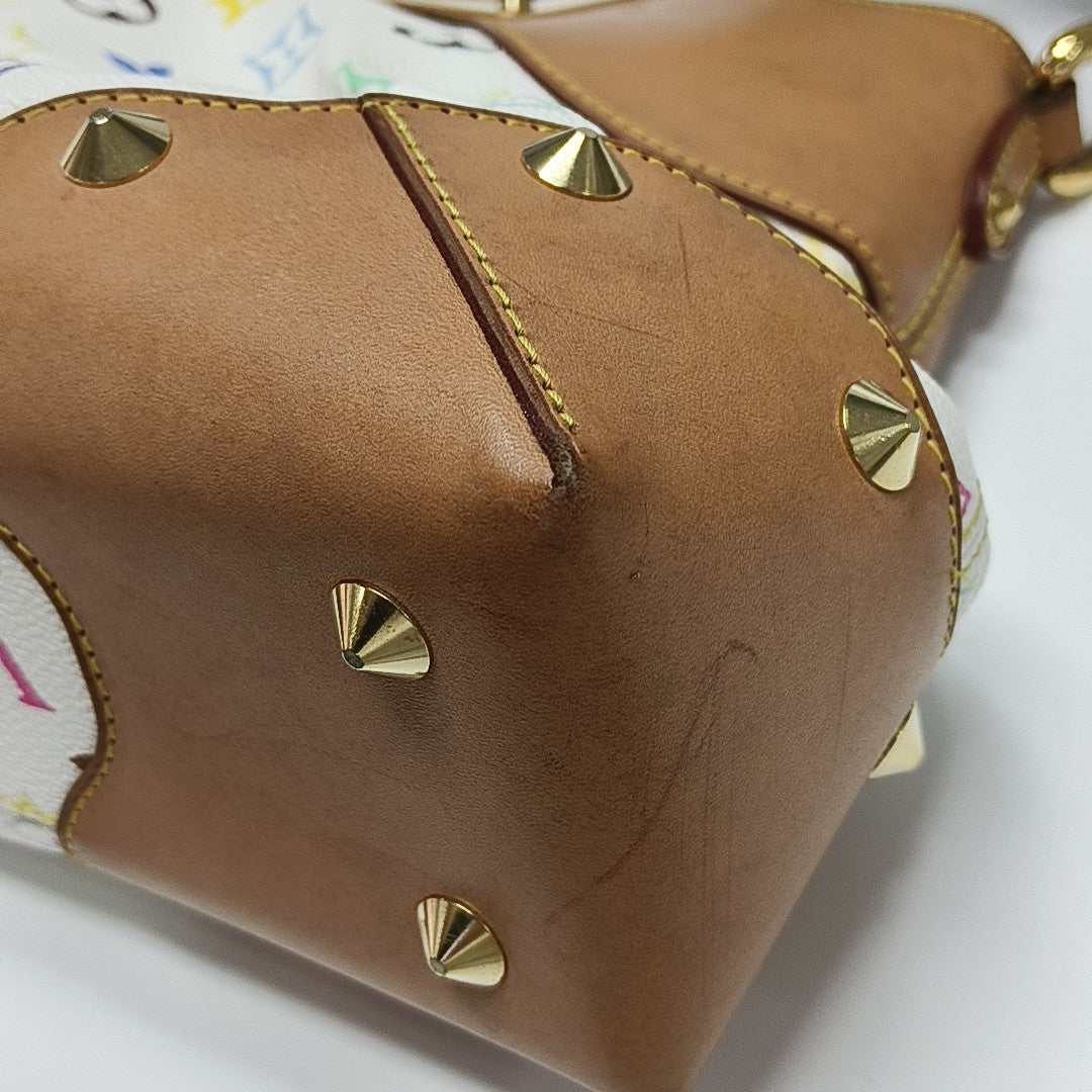 LV × TM JUDY MM Monogram Coated Canvas White
