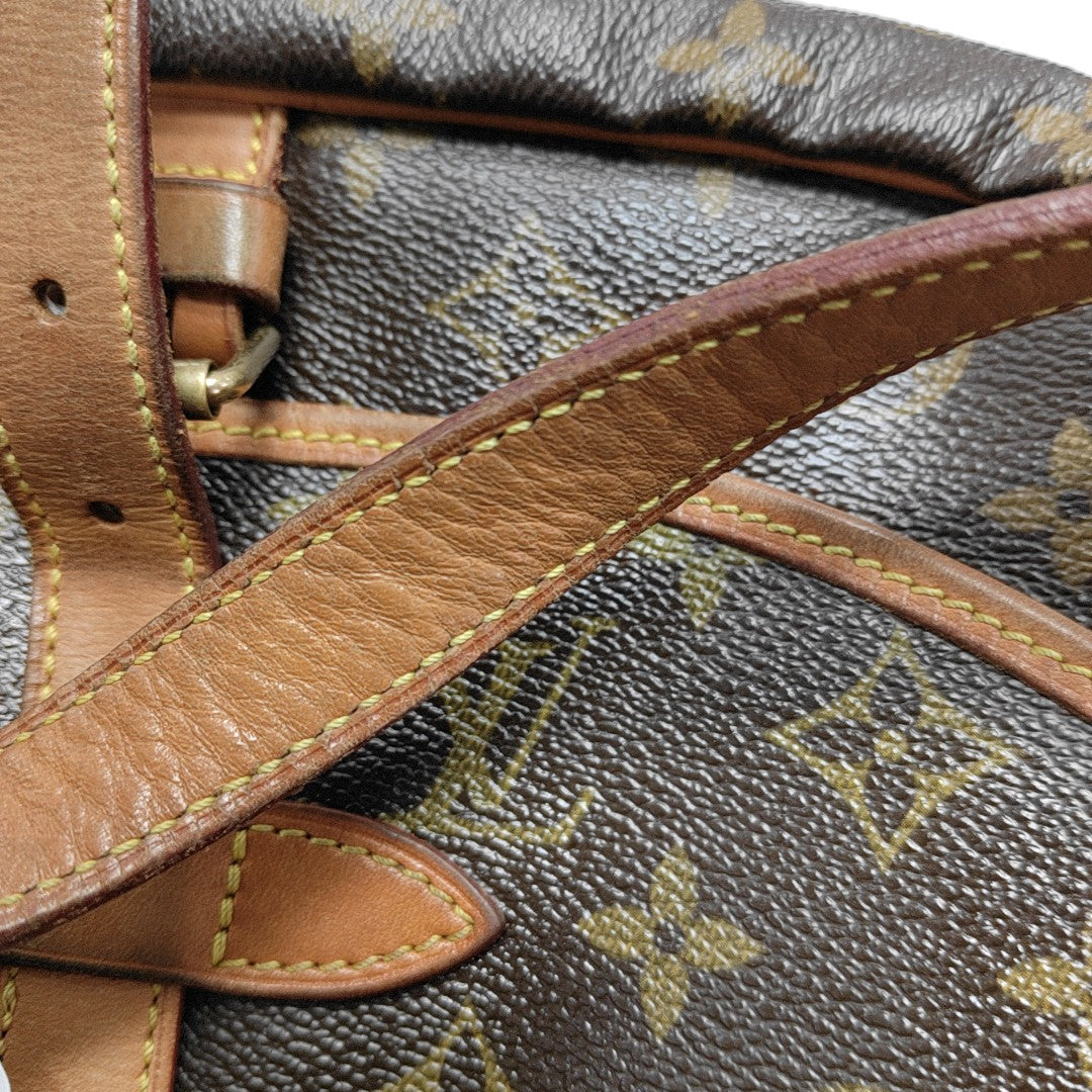 SAUMUR 30 Monogram Coated Canvas Brown