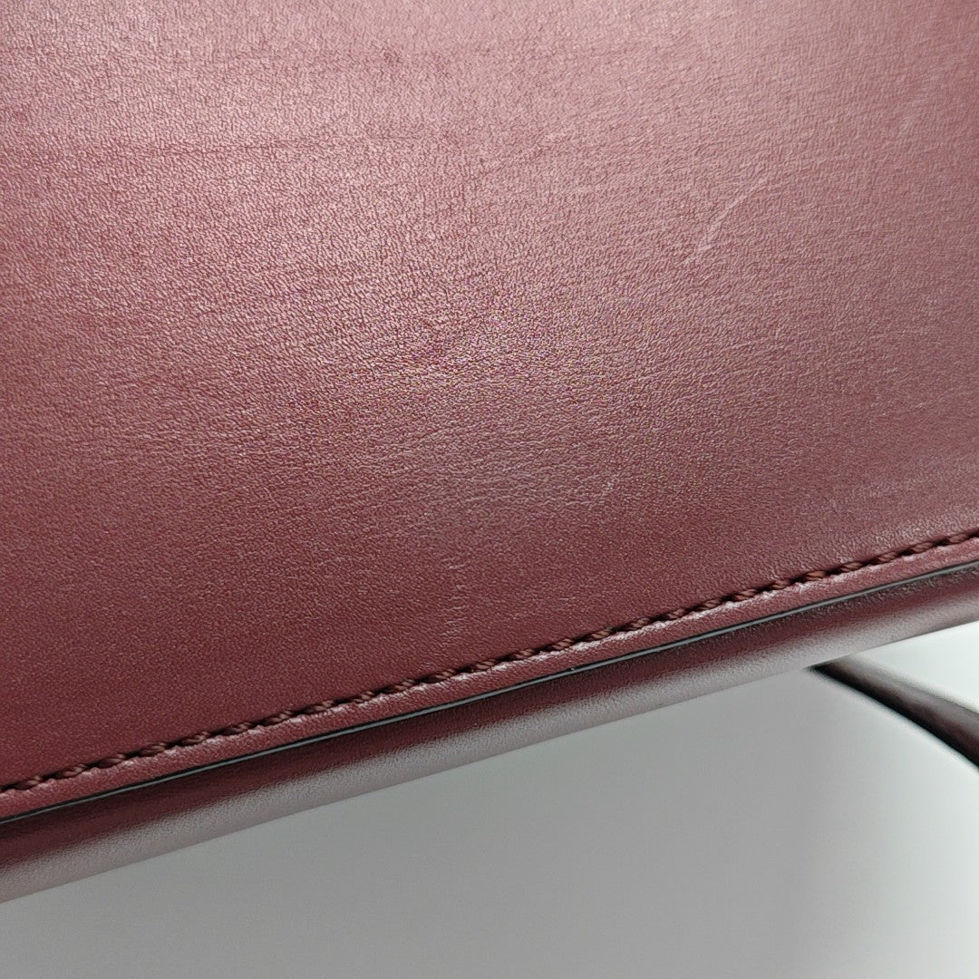 Lazo Calfskin Red