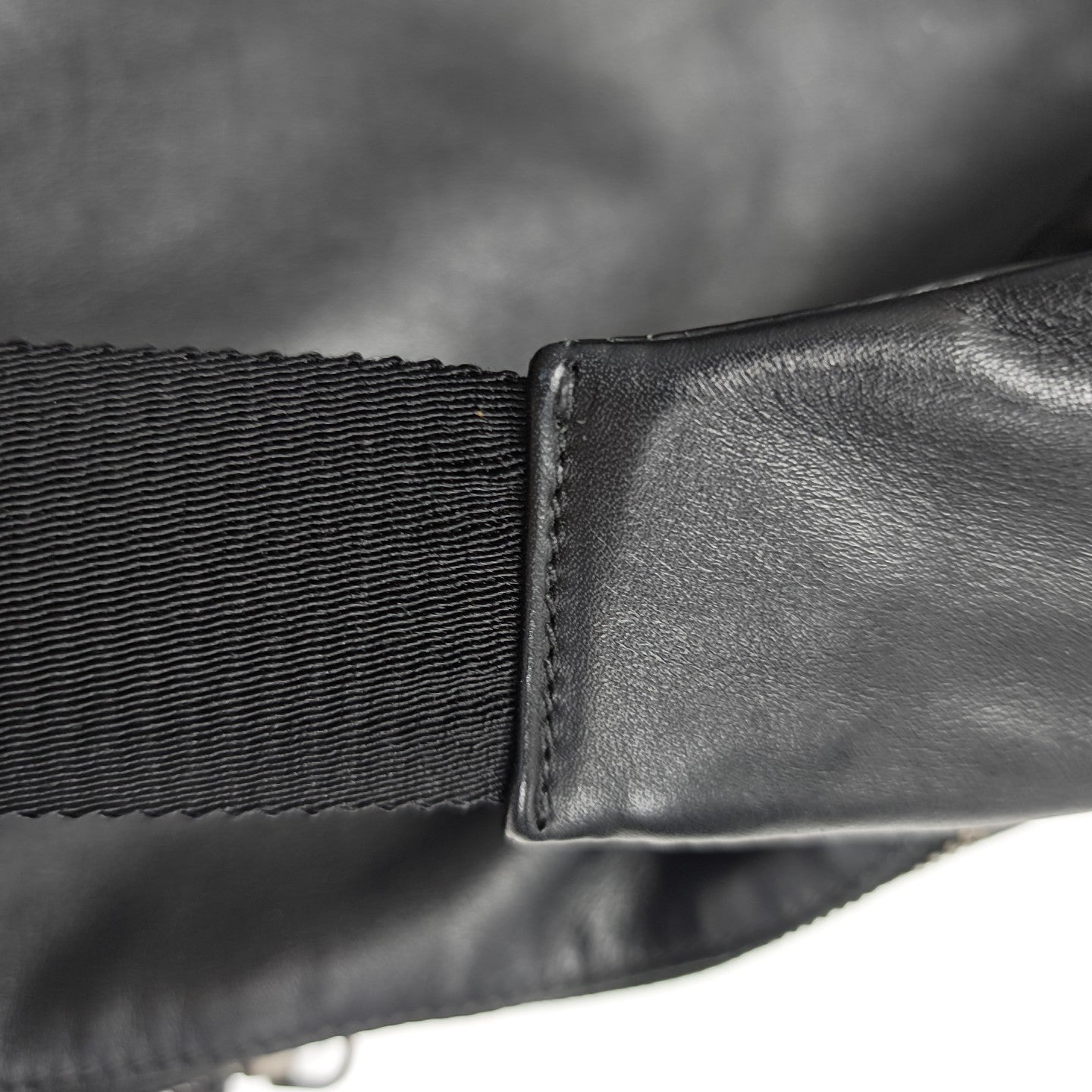 Calfskin Shoulder Bag Black