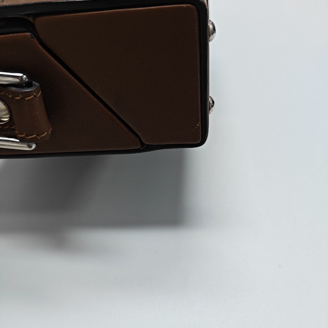 Baguette Trunk Calfskin Brown