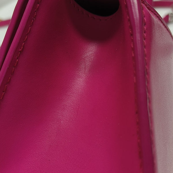 Hourglass XS Quilted Calfskin Red
