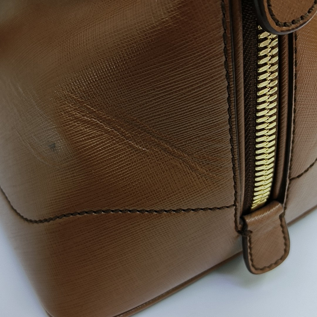 Darina Calfskin Brown