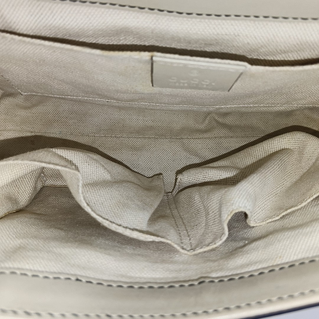 Emily Chain Monogram Canvas Beige