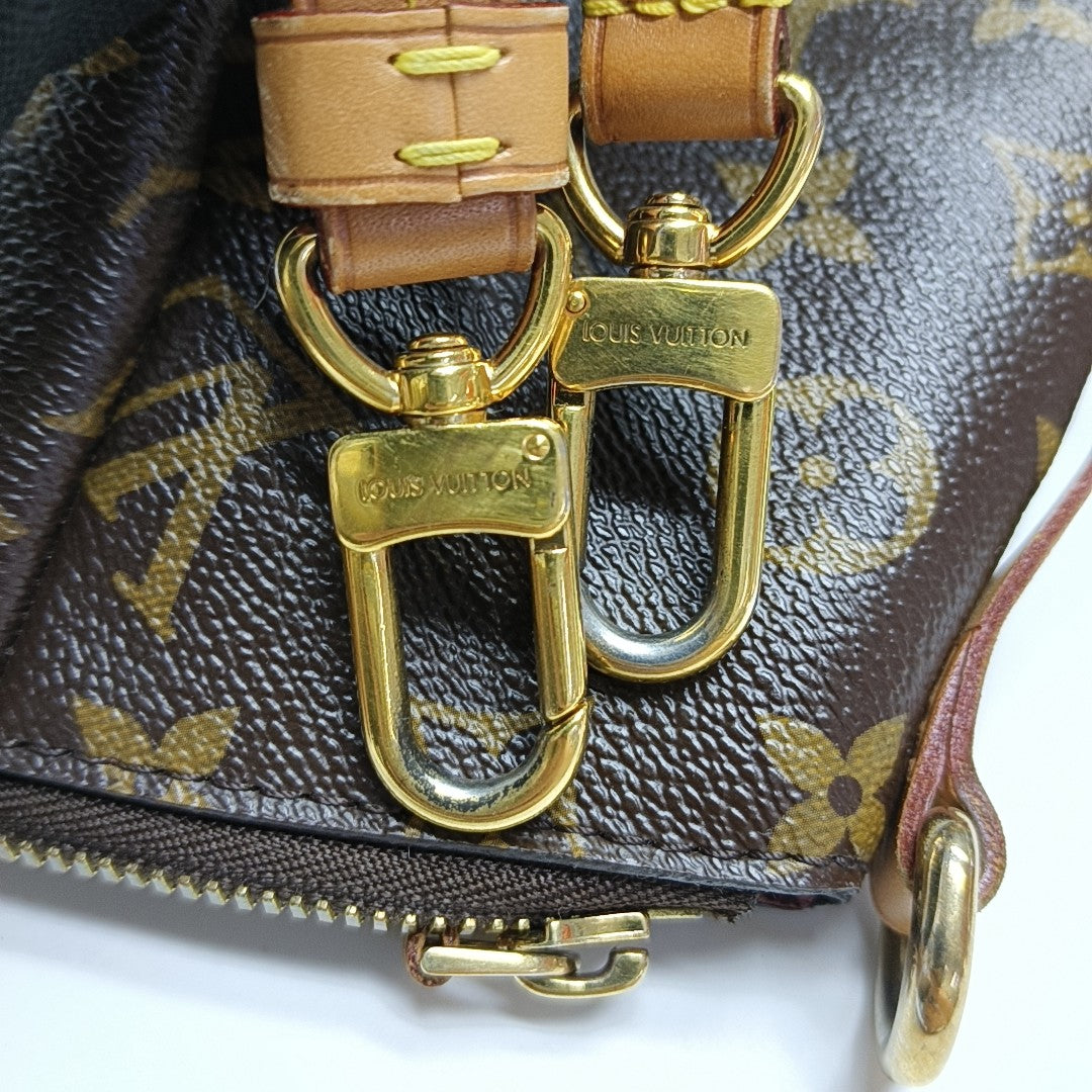 TURENNE GM Monogram Coated Canvas Brown