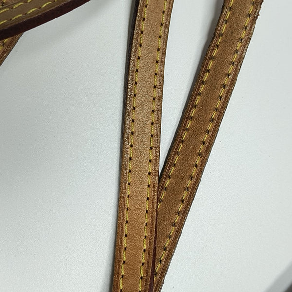 Pochette Eva Monogram Coated Canvas Brown