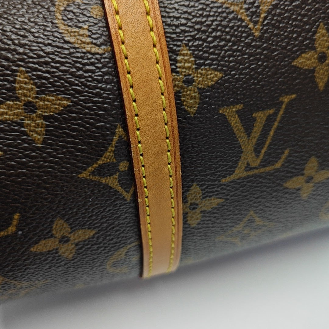 PAPILLON Monogram Coated Canvas Brown