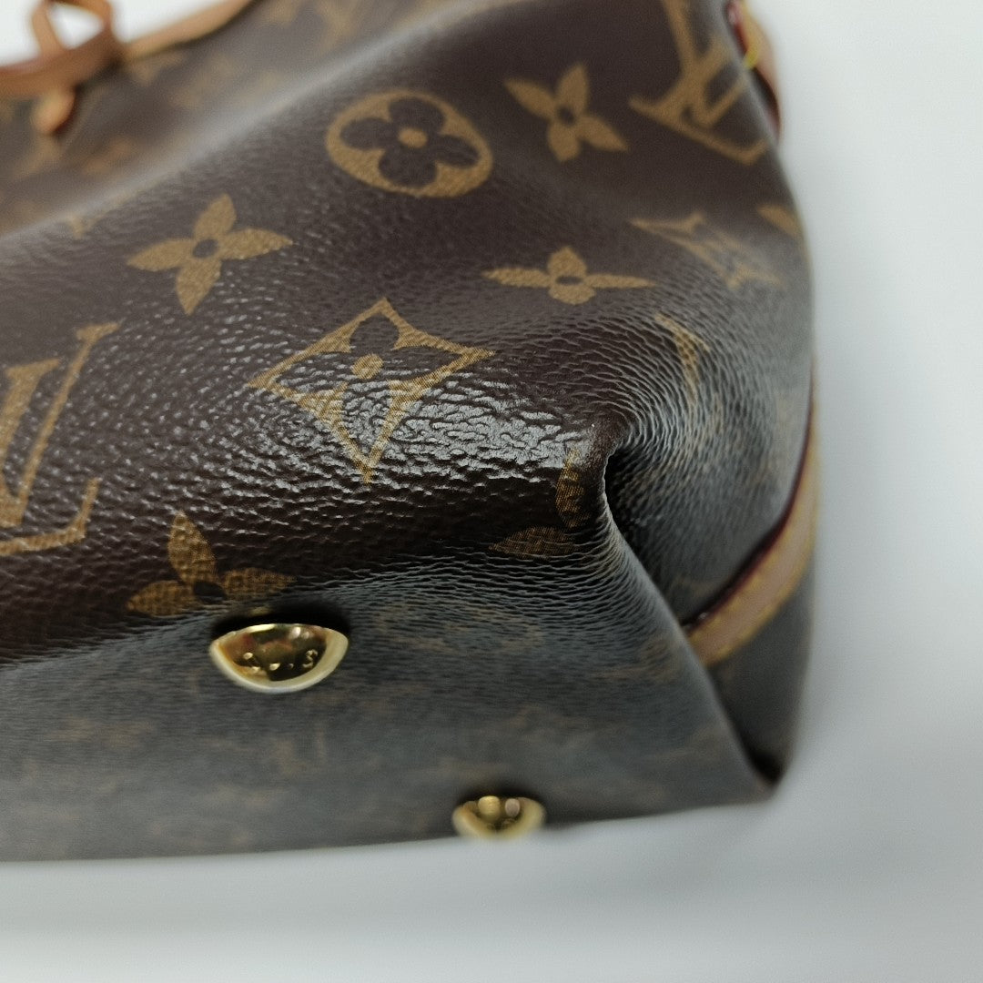 CARRYALL PM Monogram Coated Canvas Brown