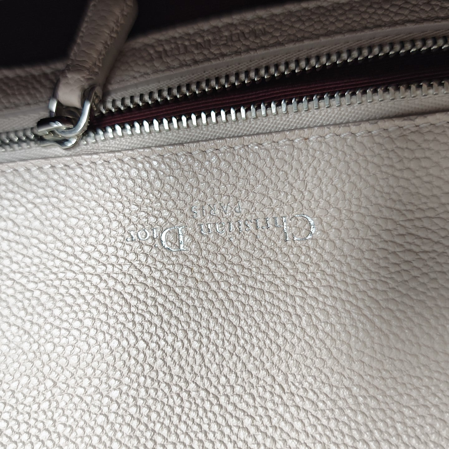 Diorama Small Cannage Calfskin Pink