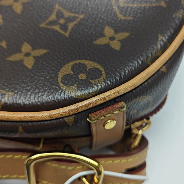 BOITE CHAPEAU PM Monogram Coated Canvas Brown