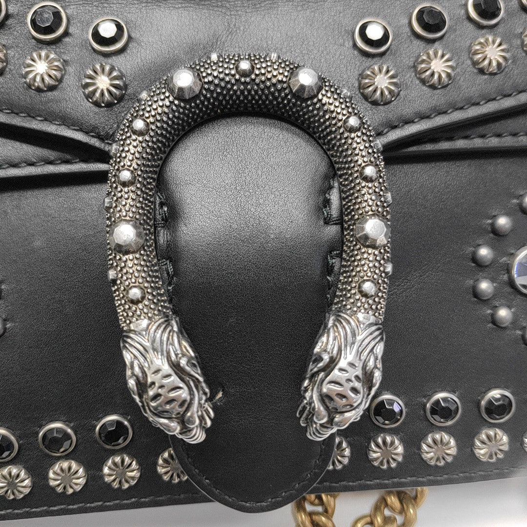Dionysus Small Calfskin Black