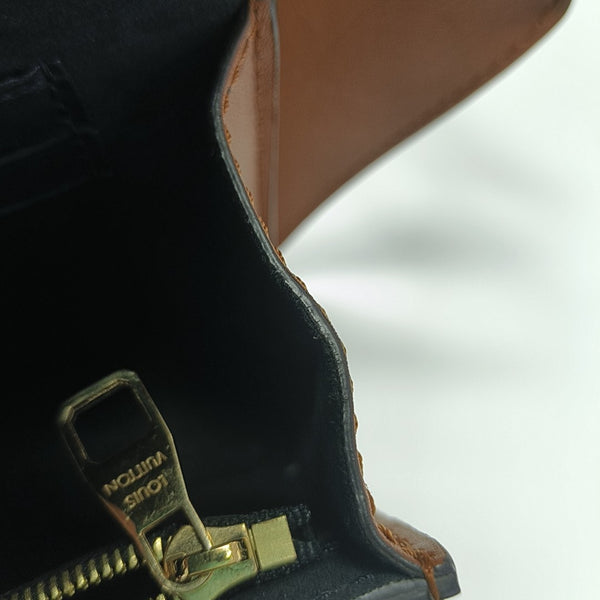DAUPHINE Monogram Coated Canvas Brown