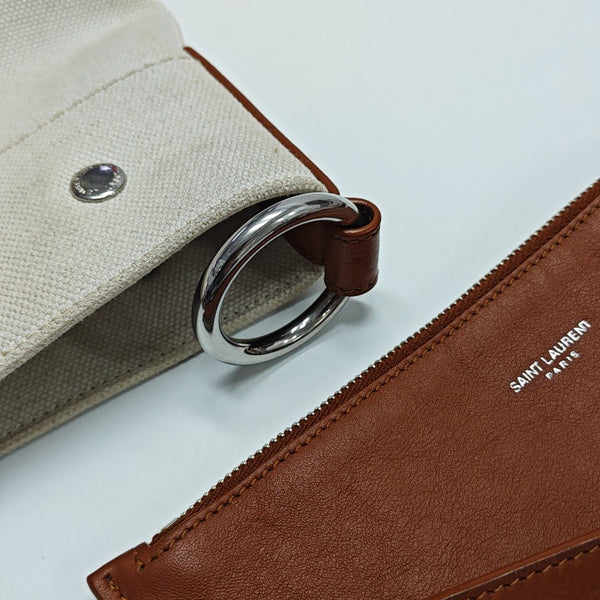 RIVE GAUCHE Calfskin White