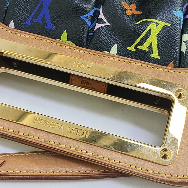 LV × TM JUDY PM Monogram Coated Canvas Black