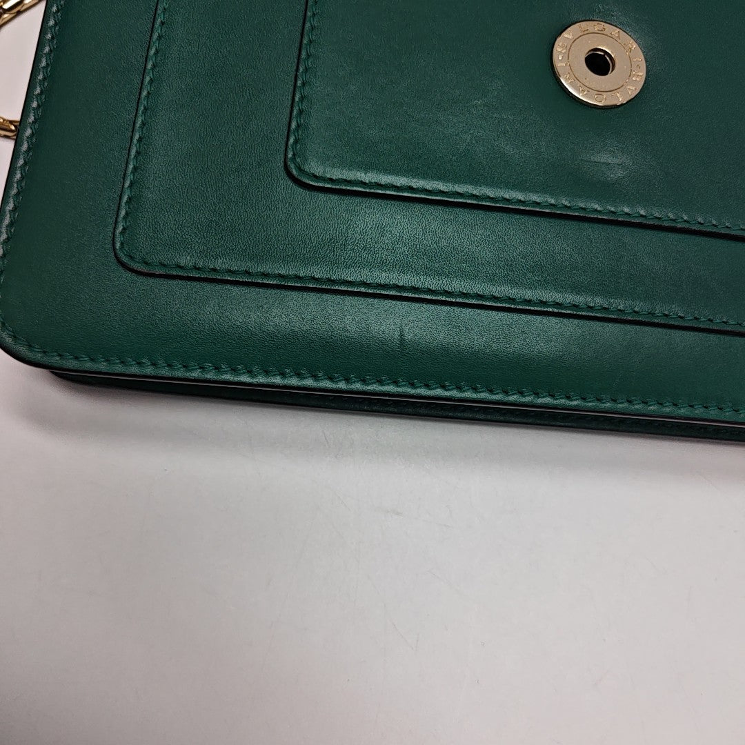 SERPENTI FOREVER Calfskin Green