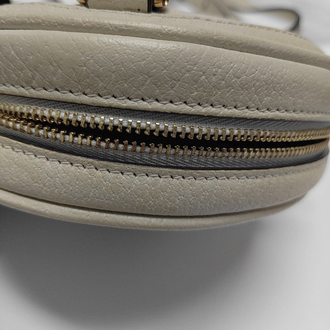 Ophidia Mini Calfskin White