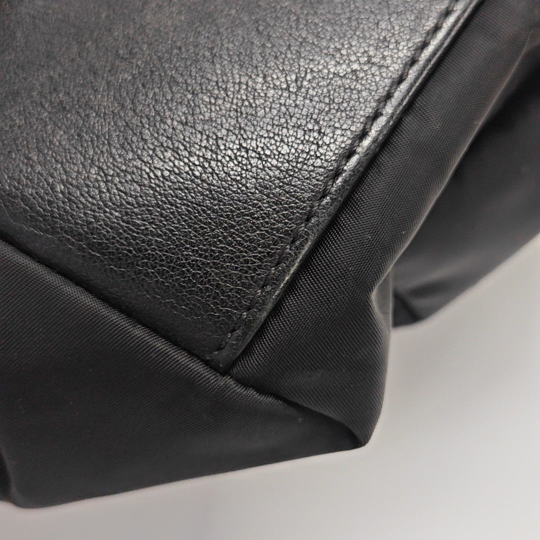Nylon Backpack Black