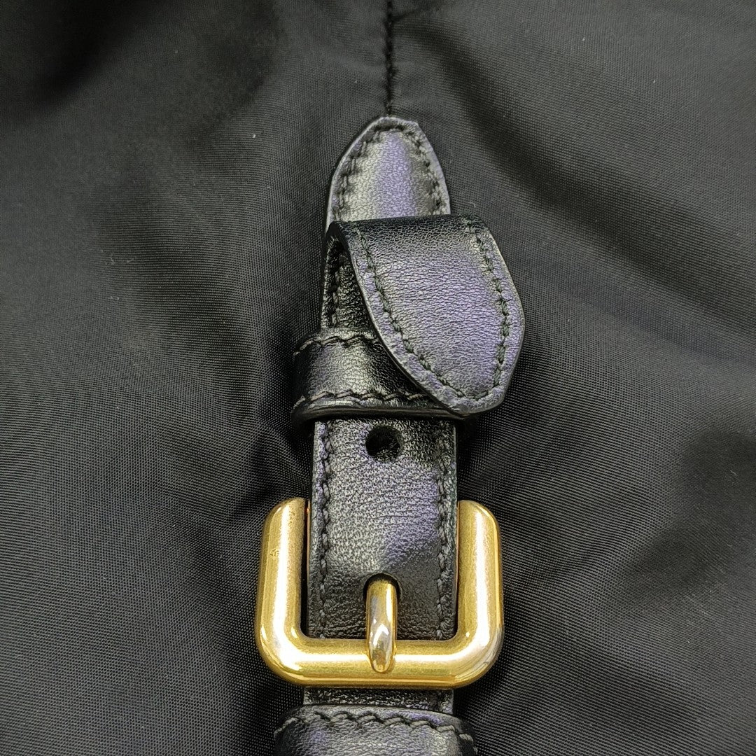 Nylon Tote Bag Black