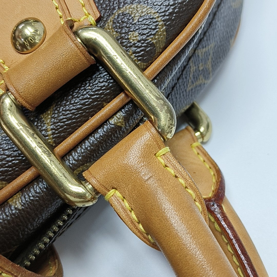 MANHATTAN GM Monogram Coated Canvas Brown