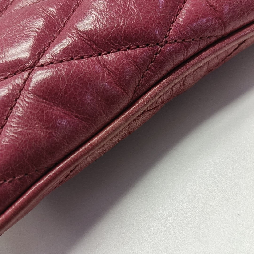 Quilted Lambskin Shoulder Bag Pink