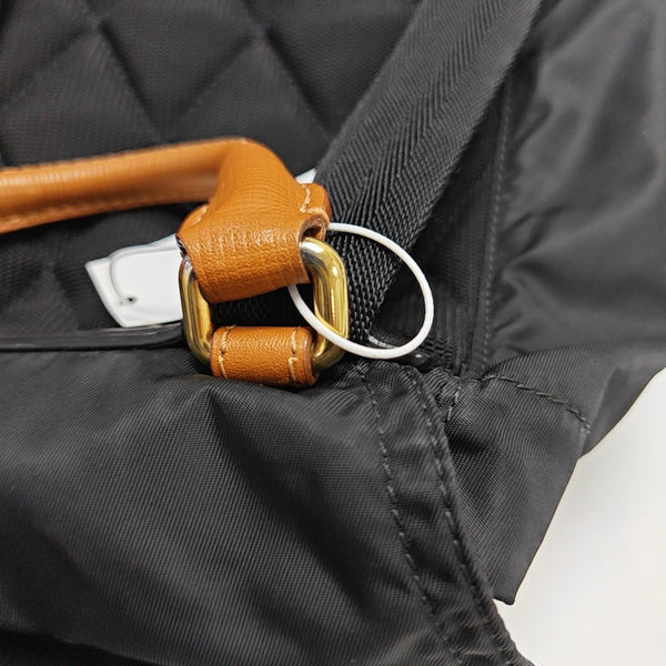 The Rucksack Medium Nylon Black