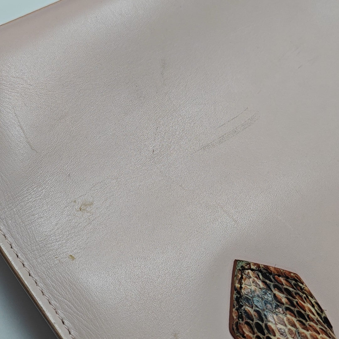 Work S Calfskin Pink