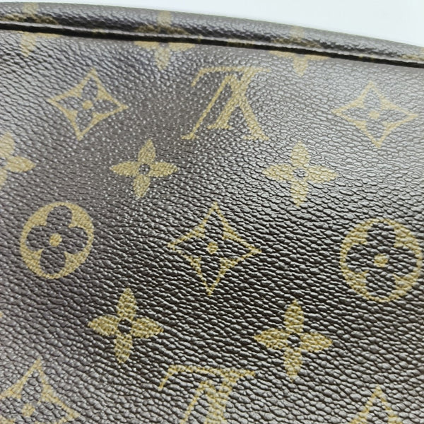 ACCESSOIRES Monogram Coated Canvas Brown