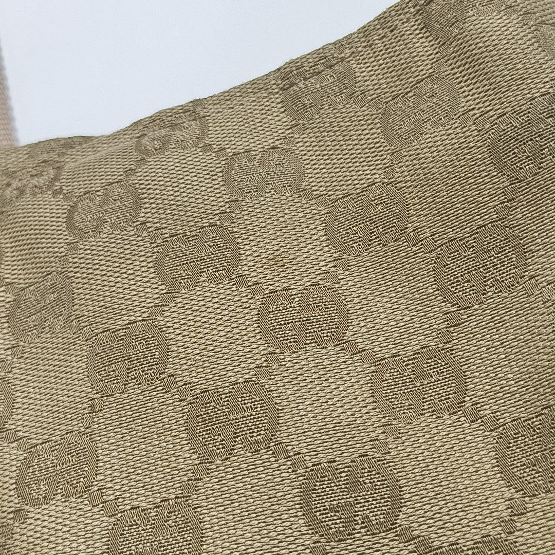 Monogram Canvas Tote Bag Brown