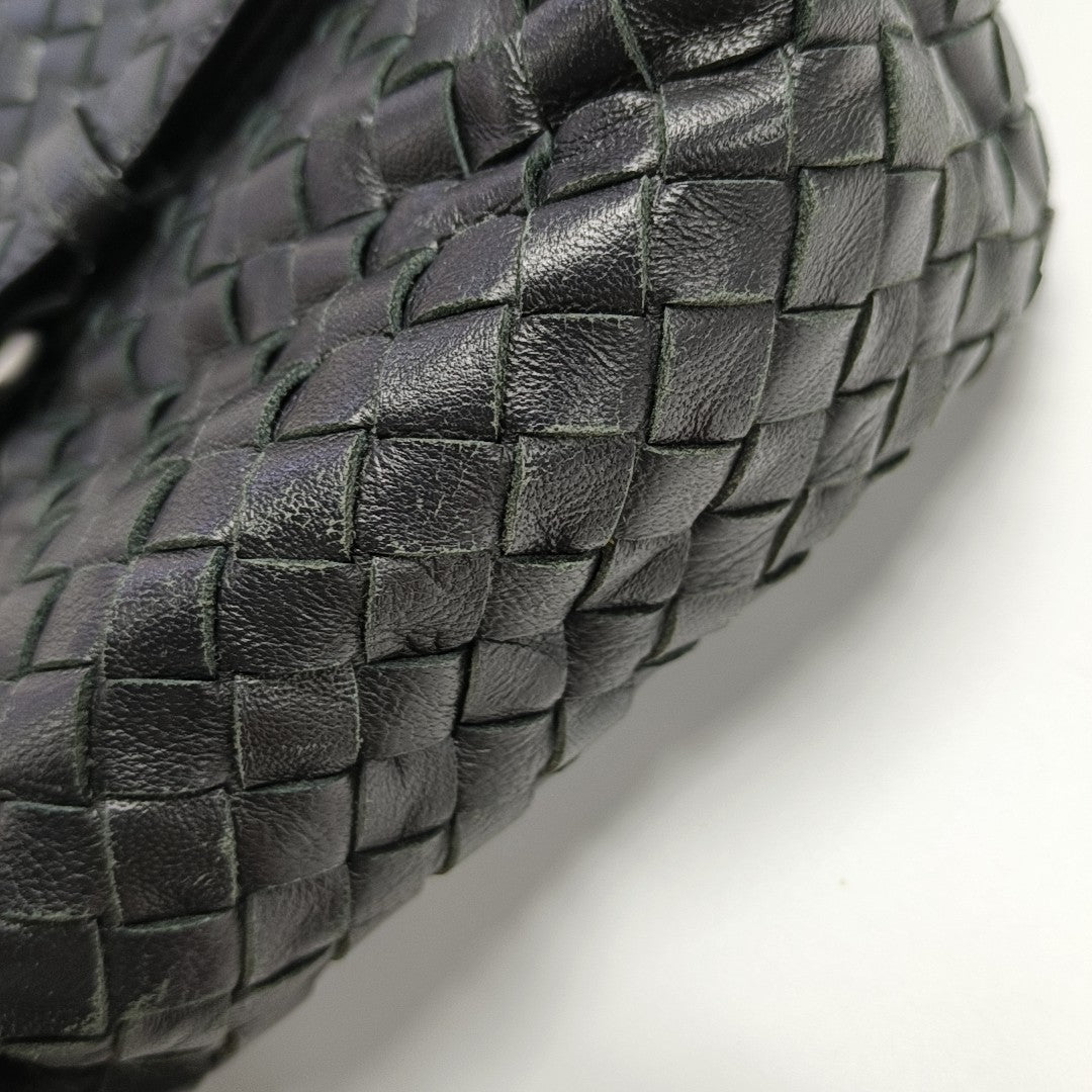 Lambskin Shoulder Bag Black