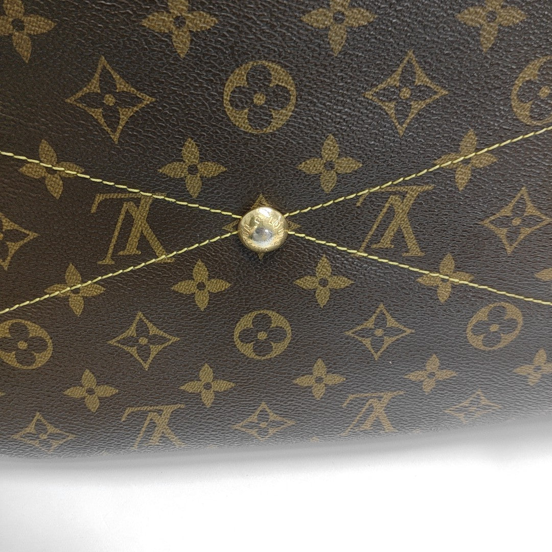 TIVOLI GM Monogram Coated Canvas Brown