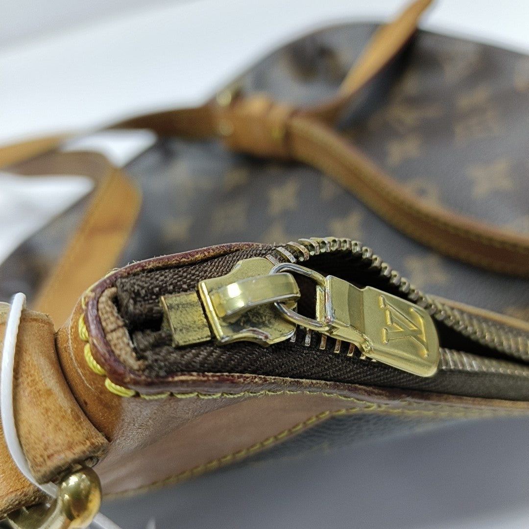 ODEON Monogram Coated Canvas Brown