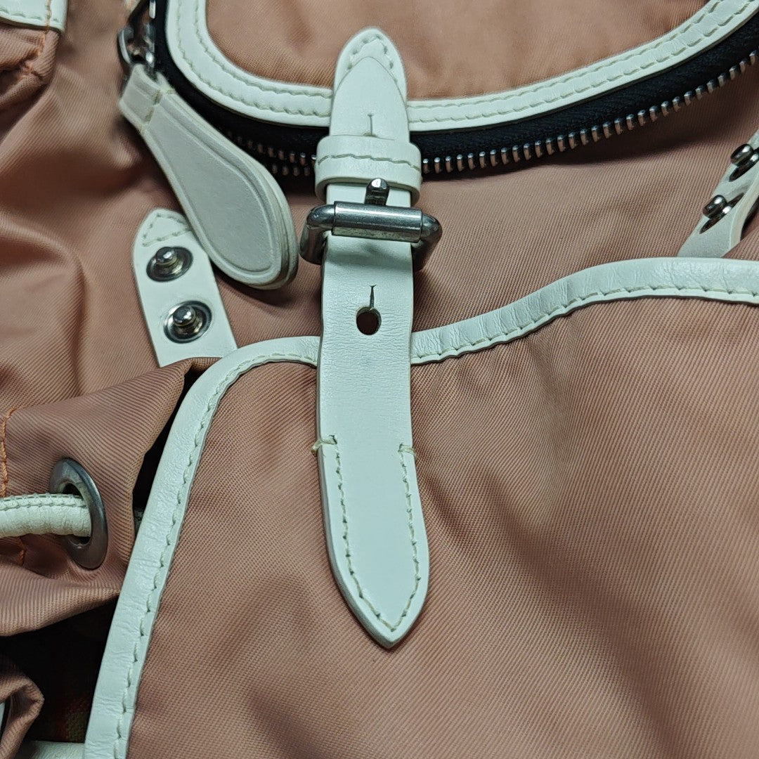 The Rucksack Nylon Pink