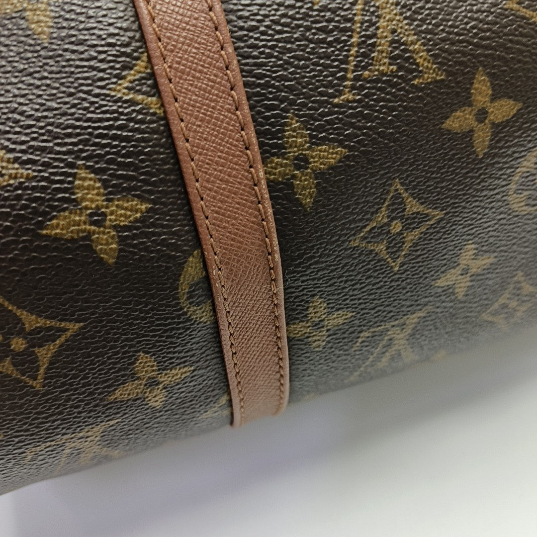 PAPILLON 30 Monogram Coated Canvas Brown