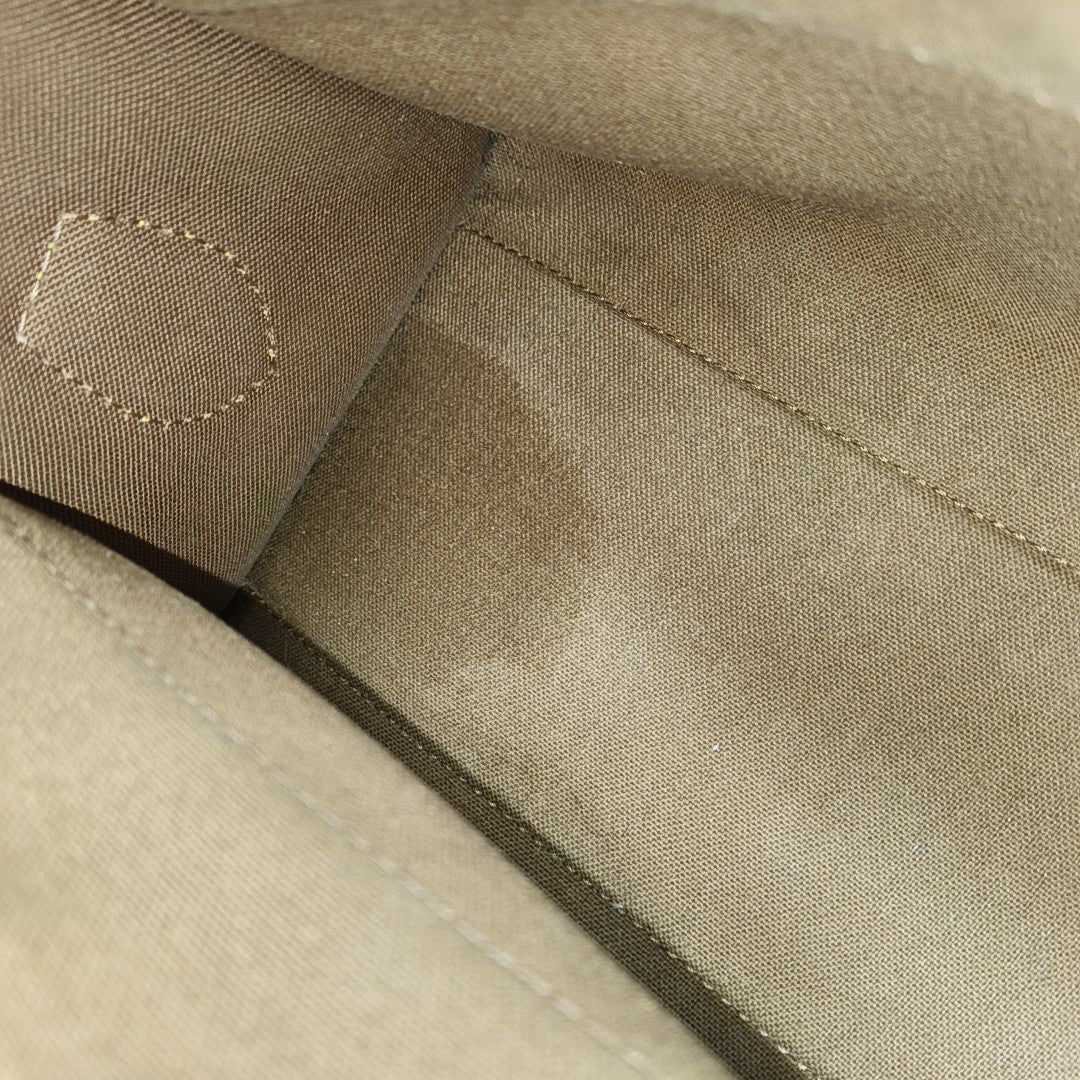 POPINCOURT Monogram Coated Canvas Brown