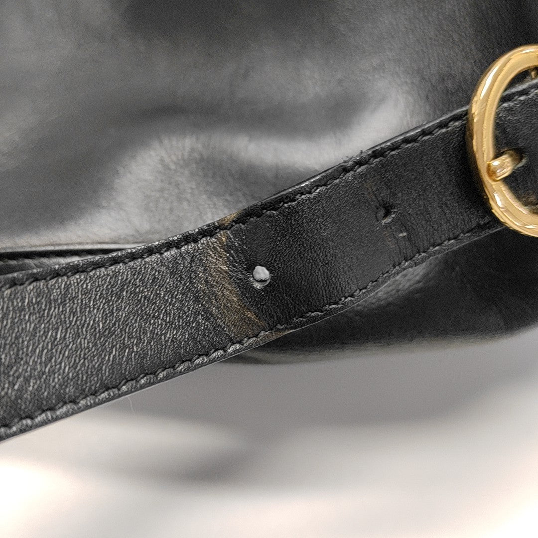 Calfskin Backpack Black
