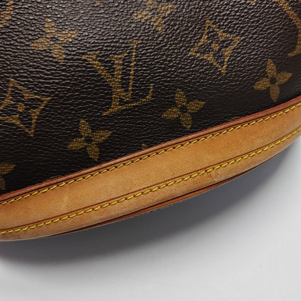 BUCKET PM Monogram Coated Canvas Brown