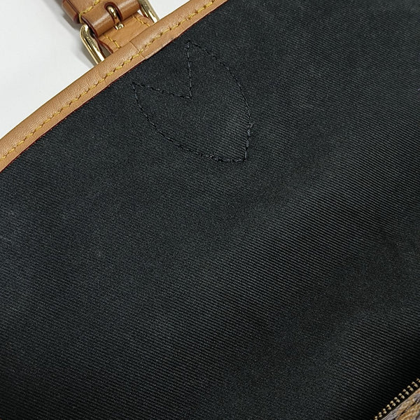 DIANE Monogram Coated Canvas Brown