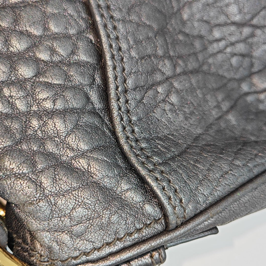 LEONI Calfskin Gray