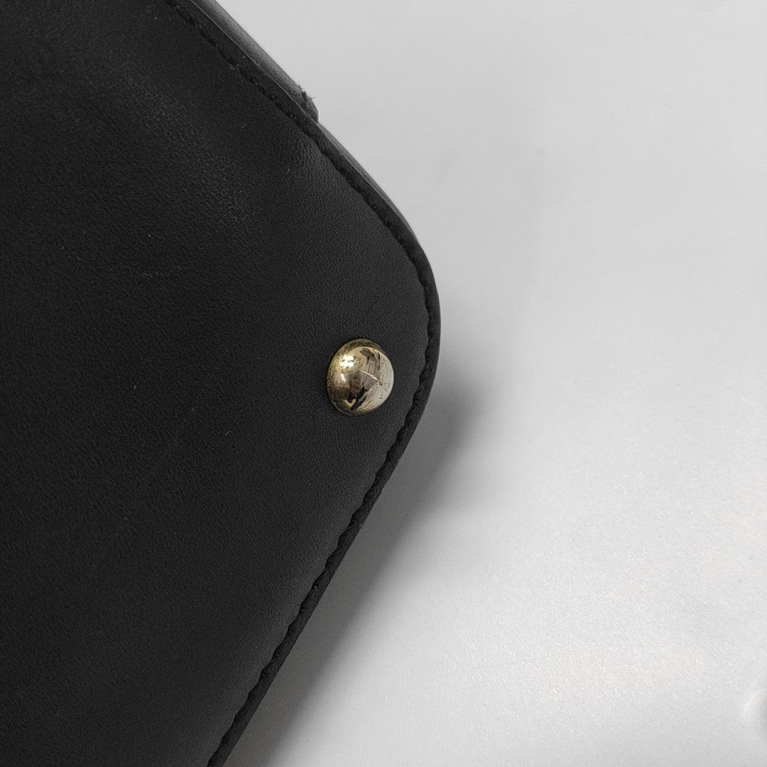 Canvas Shoulder Bag Black