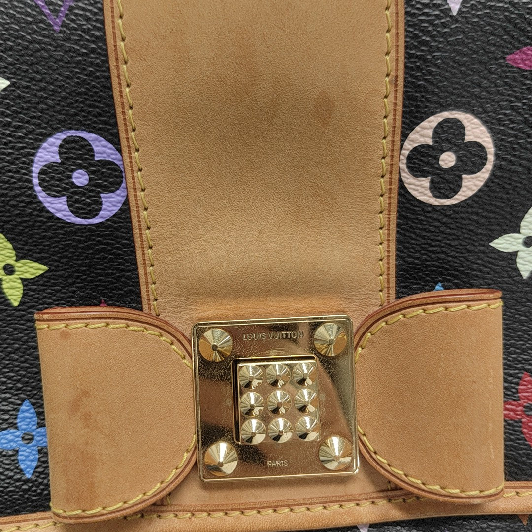 LV × TM ANNIE Monogram Coated Canvas Black