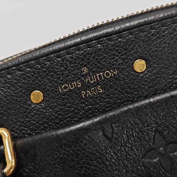 SPEEDY 20 Monogram Calfskin Black