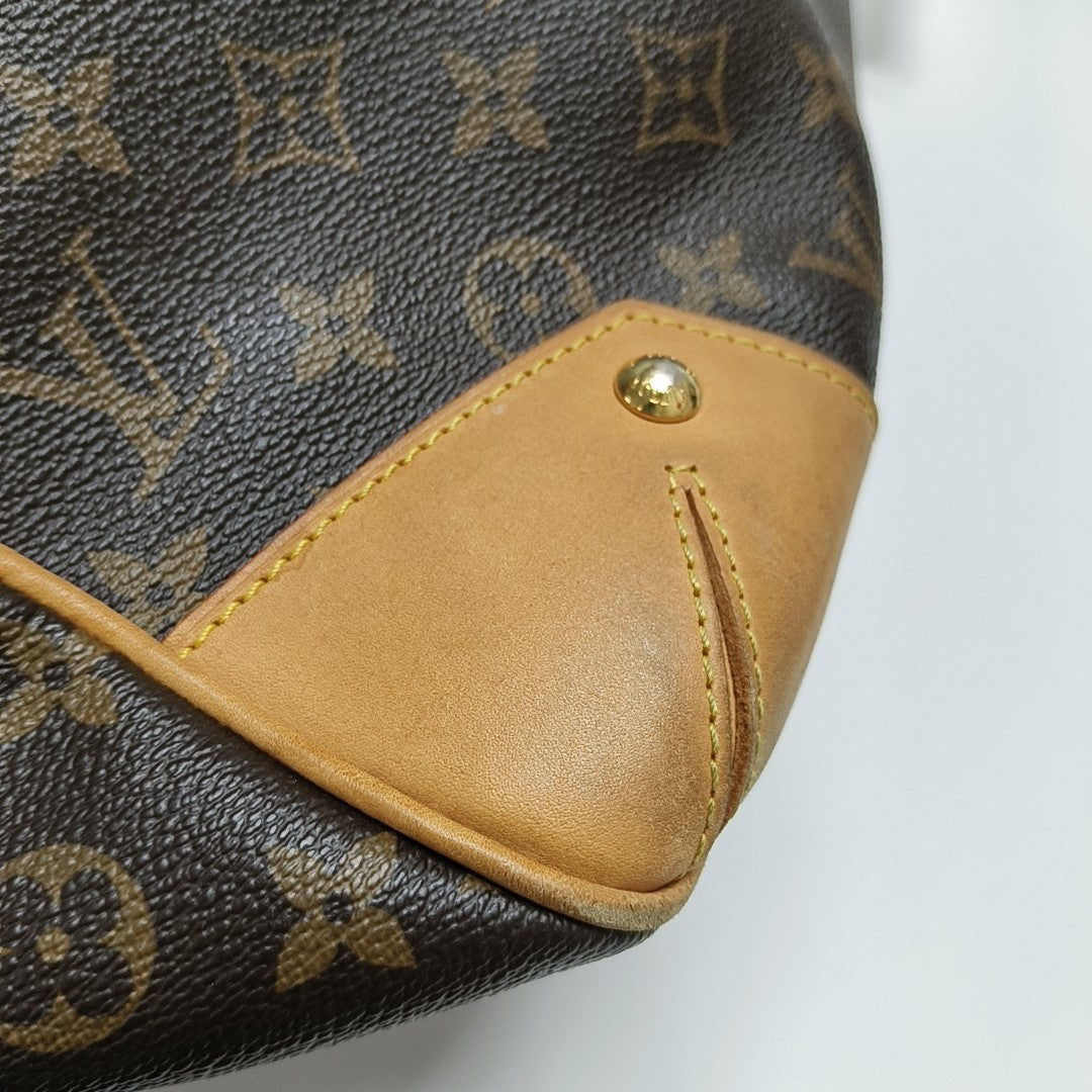 ESTRELA GM Monogram Coated Canvas Brown