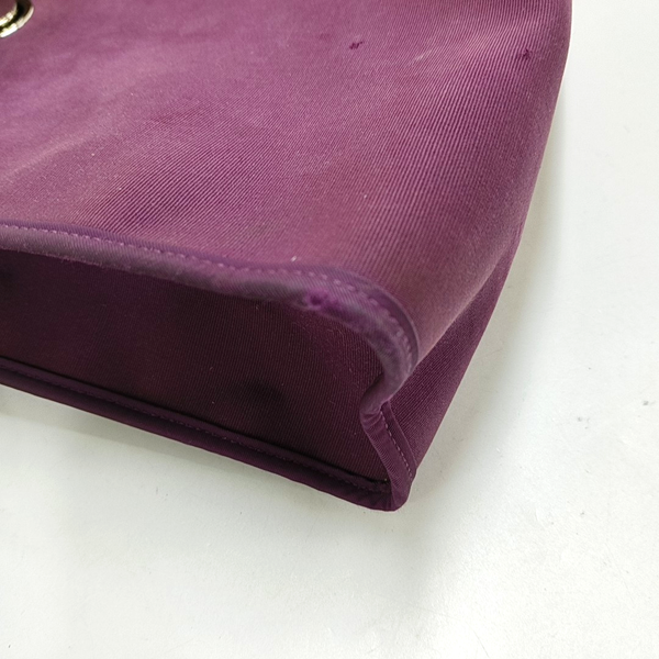 Authenticated pre-owned  Herbag 31 Canvas Purple - Shoulder Bag at Looply