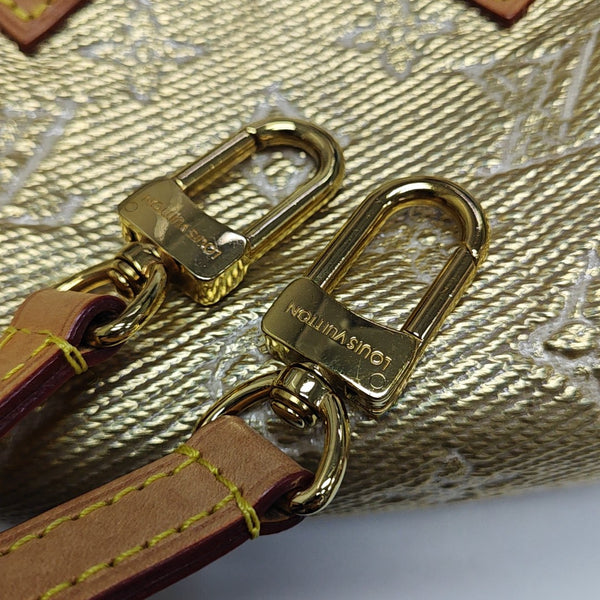 SPEEDY Nano Monogram Special Material Gold