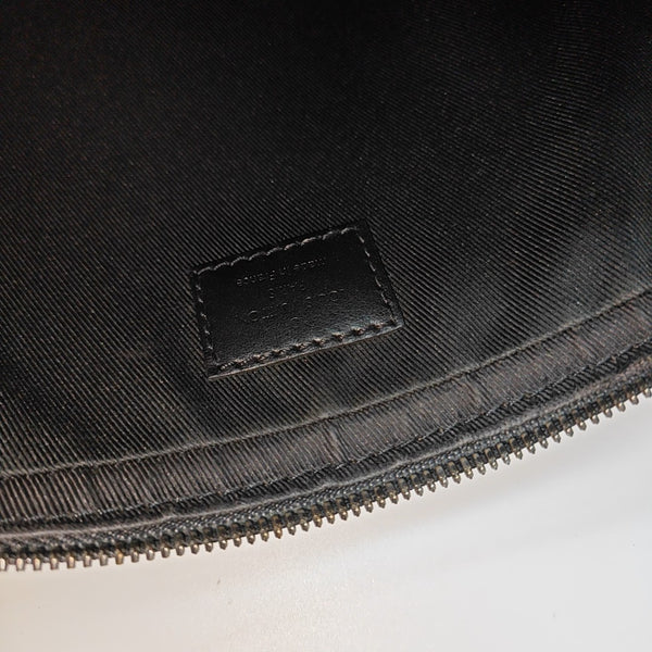 TRIO Monogram Coated Canvas Gray