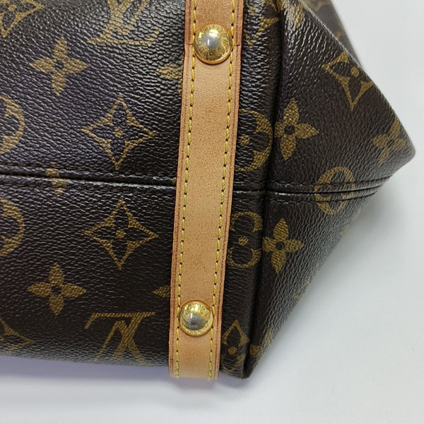 TUILERIES Monogram Coated Canvas Brown