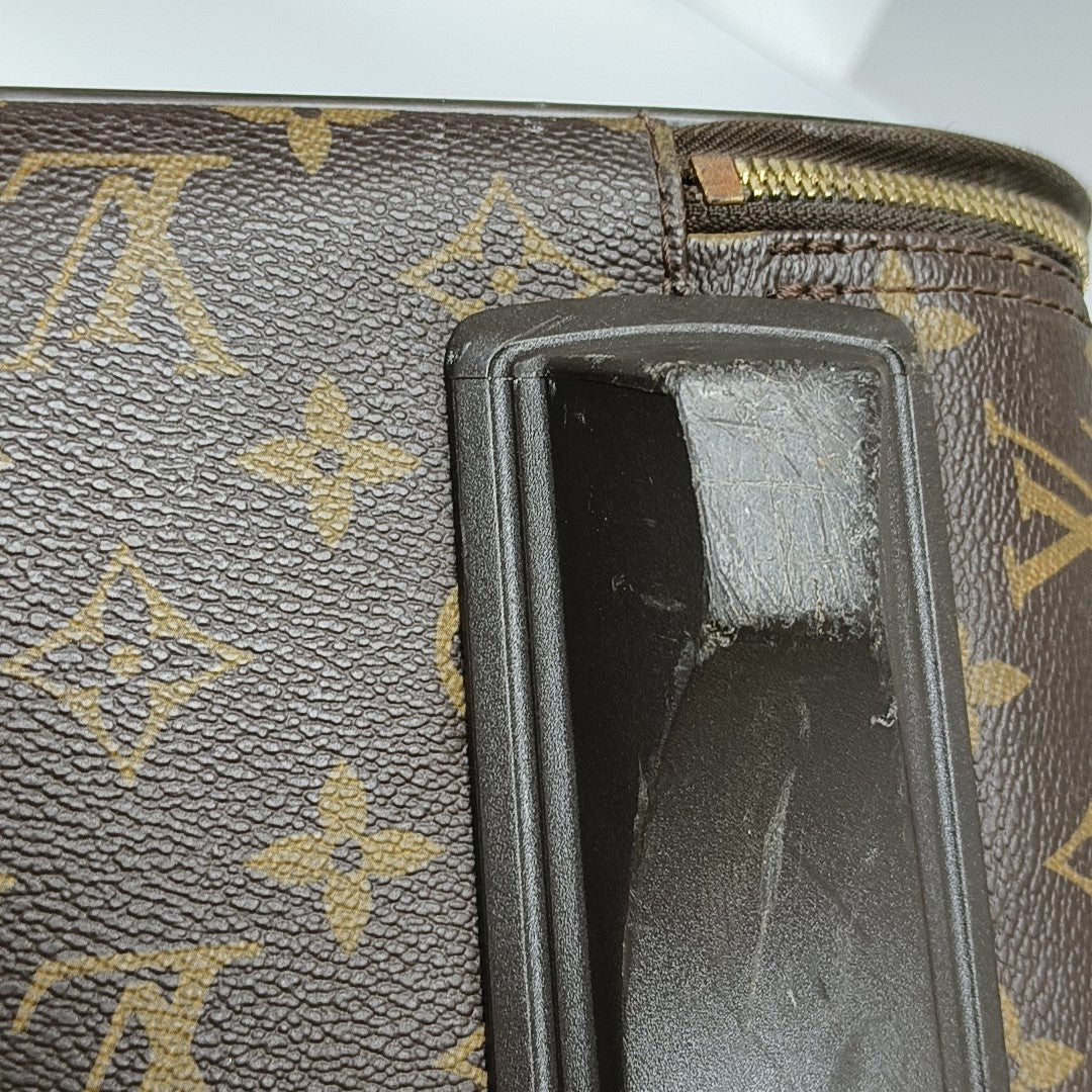 PEGASE 50 Monogram Coated Canvas Brown