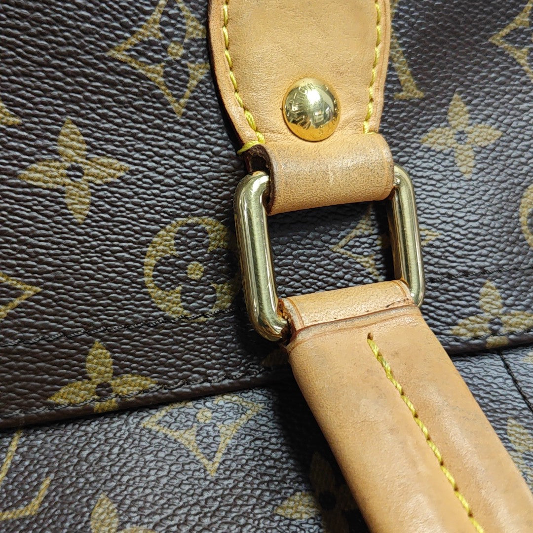 BEVERLY Monogram Coated Canvas Brown