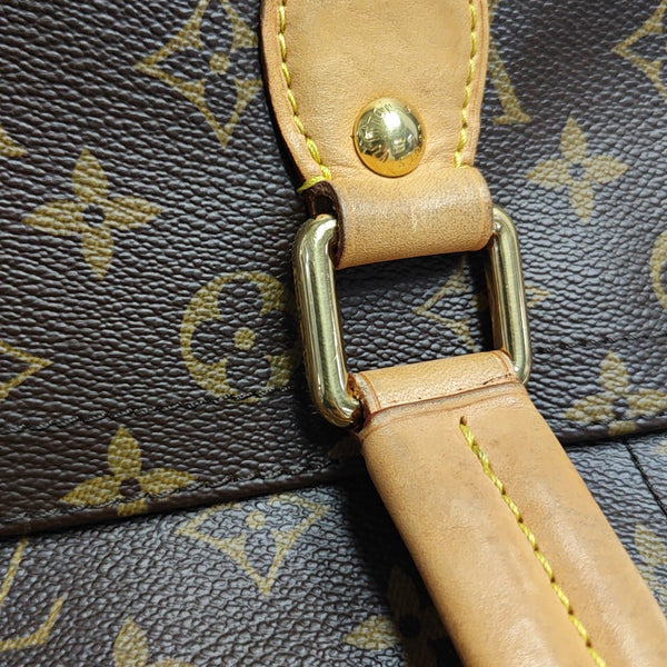 BEVERLY Monogram Coated Canvas Brown
